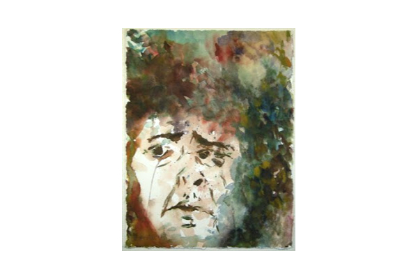 Trapped, watercolour on Arches, 14x18 in.